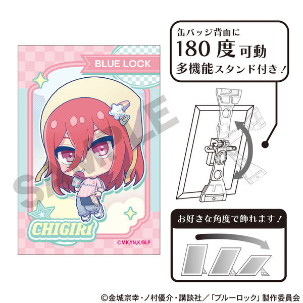 『ブルーロック』アート缶バッジ 千切豹馬 ゆめかわスポーティ