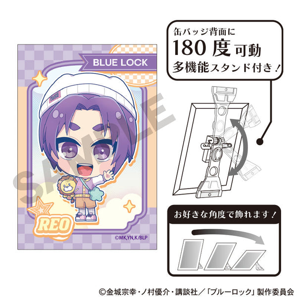 『ブルーロック』アート缶バッジ 御影玲王 ゆめかわスポーティ