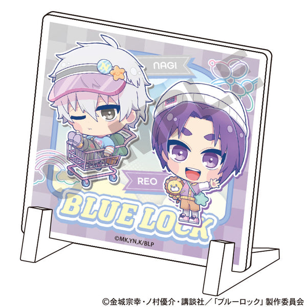 『ブルーロック』ミニアクリルパネル 凪&玲王 ゆめかわスポーティ