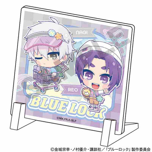 『ブルーロック』ミニアクリルパネル 凪&玲王 ゆめかわスポーティ