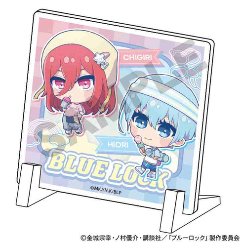 『ブルーロック』ミニアクリルパネル 千切&氷織 ゆめかわスポーティ