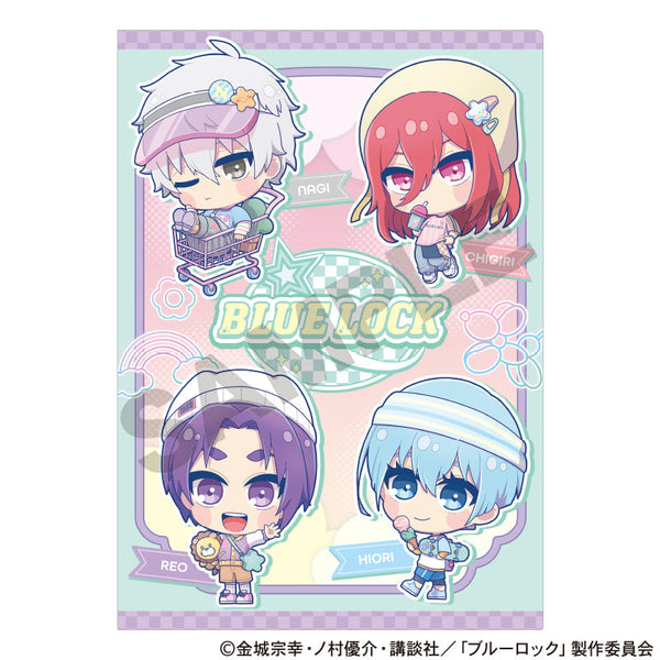 『ブルーロック』シングルクリアファイル ミント ゆめかわスポーティ