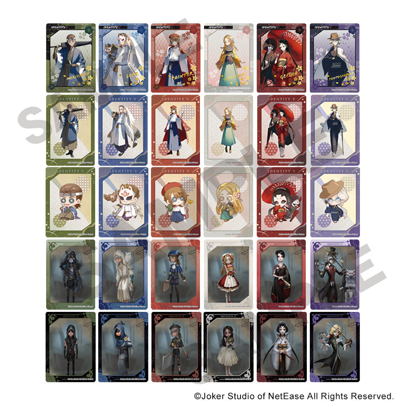 Identity V CHARACTER ポストカード リッパー 20個 Identity V 第五人格』トレーディングふぁぼカ【BOX】 – Anime