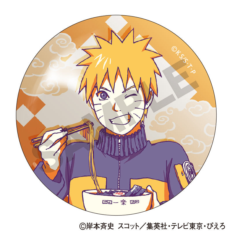 お客ページ　ナルト グッズ-バッチ】NARUTO-ナルト- 疾風伝 描き下ろし うちはサスケ