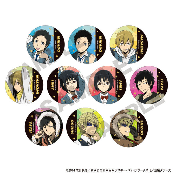 『デュラララ!!×2』トレーディング箔押し缶バッジ【BOX】