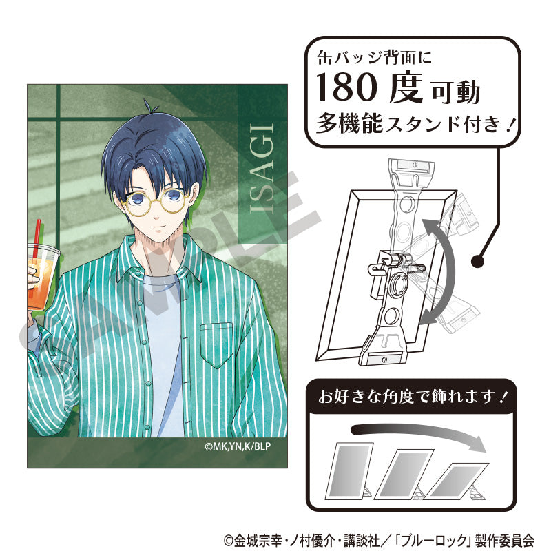ブルーロック 潔世一 UGCコラボ缶バッジ&秋雨Ver.缶バッジ 描き下ろし 潔 世一 缶バッジ [TVアニメ『ブルーロック