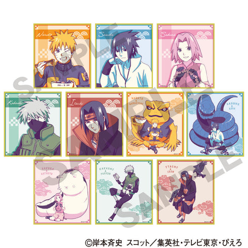 『NARUTO-ナルト- 疾風伝』トレーディングミニ色紙 ひと休み クラパレット【BOX】