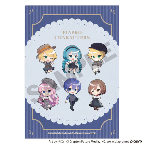 『初音ミク』シングルクリアファイル レトロ☆神戸2025 ミニキャラ