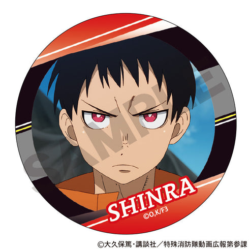 『炎炎ノ消防隊 参ノ章』トレーディング缶バッジ 場面写【BOX】