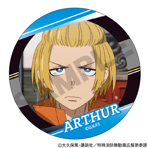 『炎炎ノ消防隊 参ノ章』トレーディング缶バッジ 場面写【BOX】