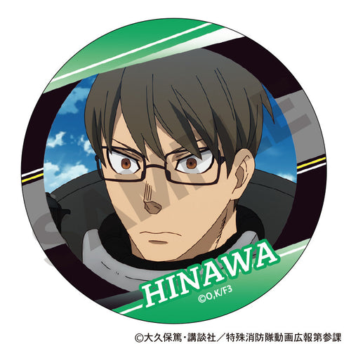 『炎炎ノ消防隊 参ノ章』トレーディング缶バッジ 場面写【BOX】