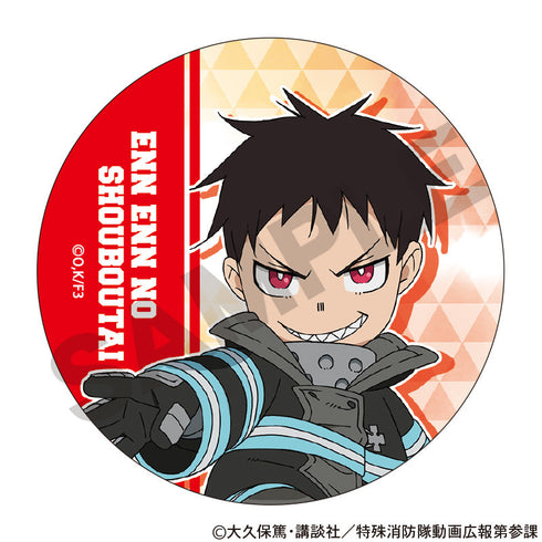 『炎炎ノ消防隊 参ノ章』トレーディング缶バッジ ミニキャラ【BOX】