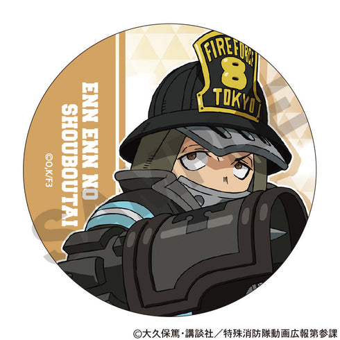 『炎炎ノ消防隊 参ノ章』トレーディング缶バッジ ミニキャラ【BOX】