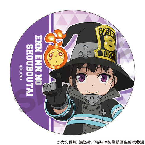 『炎炎ノ消防隊 参ノ章』トレーディング缶バッジ ミニキャラ【BOX】