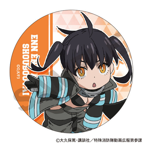 『炎炎ノ消防隊 参ノ章』トレーディング缶バッジ ミニキャラ【BOX】