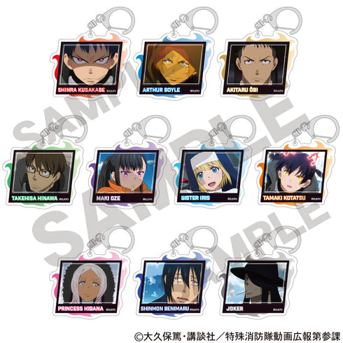 『炎炎ノ消防隊 参ノ章』トレーディングアクリルキーホルダー【BOX】