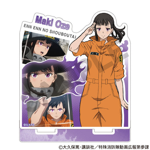 『炎炎ノ消防隊 参ノ章』アクリルスタンド 茉希尾瀬 場面写