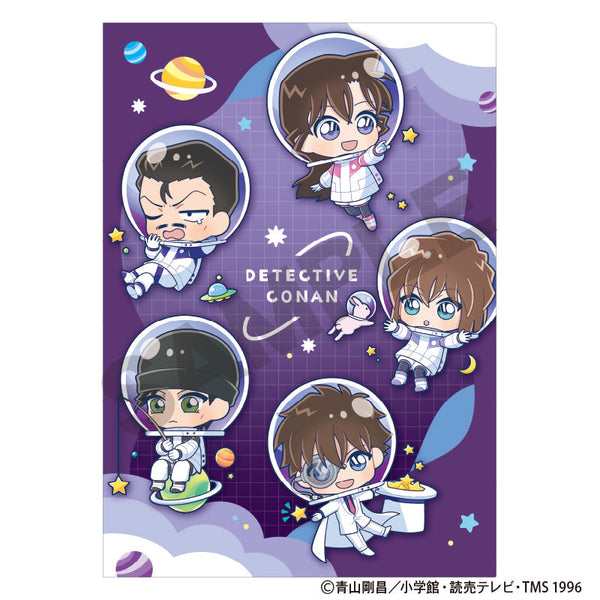 『名探偵コナン』シングルクリアファイル パープル ぷちコスモ