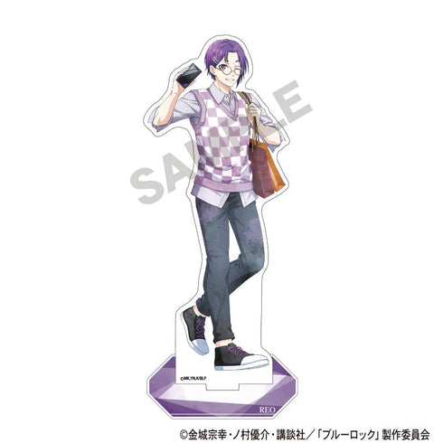 『ブルーロック』アクリルスタンド 御影玲王 休日メガネ ニュアンスカラー