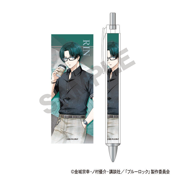 『ブルーロック』太軸シャープ 糸師凛 休日メガネ ニュアンスカラー