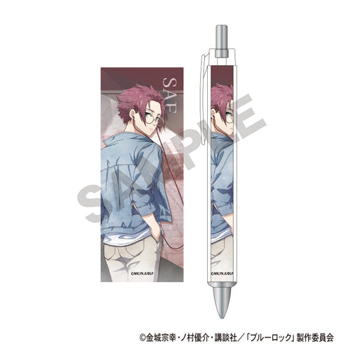 『ブルーロック』太軸シャープ 糸師冴 休日メガネ ニュアンスカラー