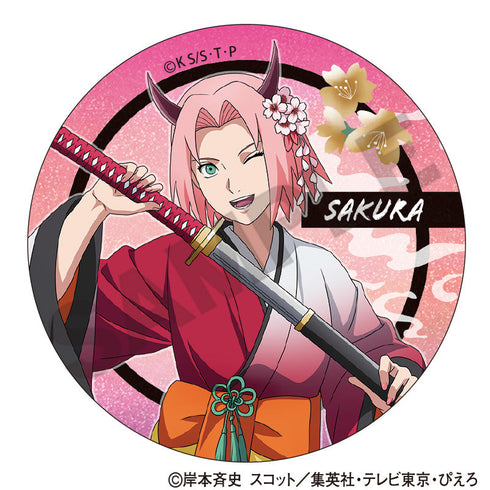 『NARUTO』トレーディンググリッター缶バッジ 鬼【BOX】