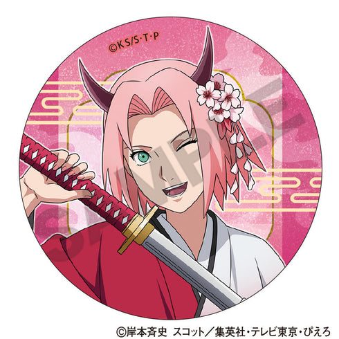 『NARUTO』トレーディンググリッター缶バッジ 鬼【BOX】