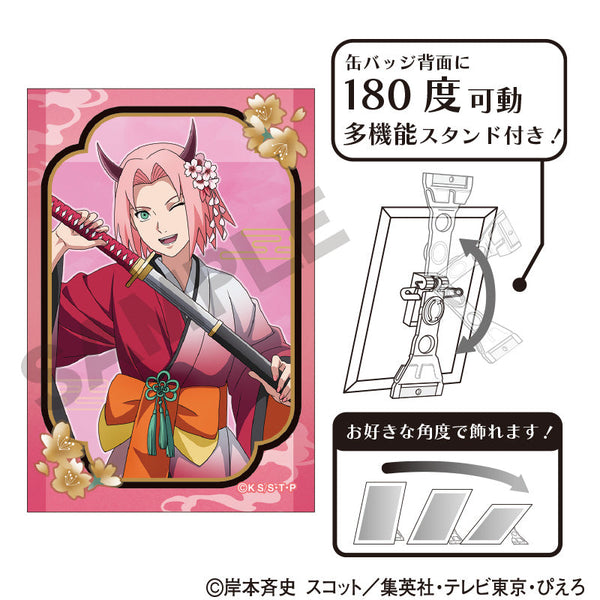 『NARUTO』アート缶バッジ 春野サクラ 鬼
