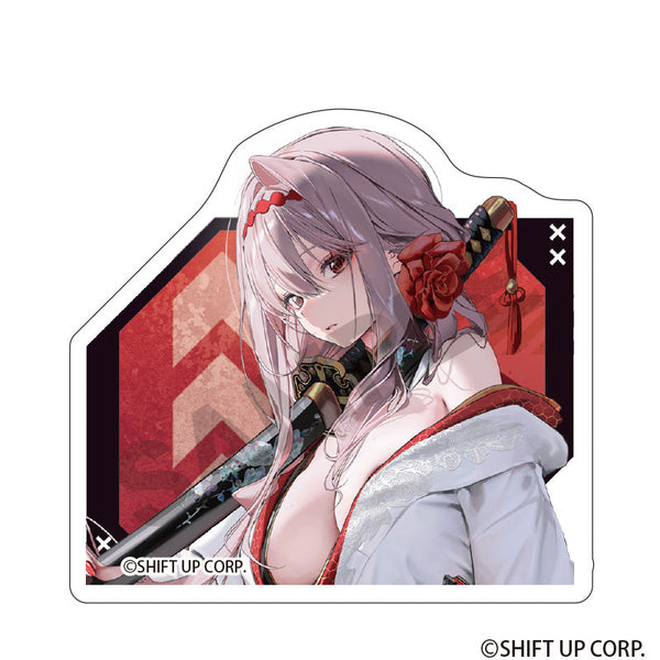 『勝利の女神:NIKKE』スタンドメモクリップ 紅蓮:ブラックシャドウ