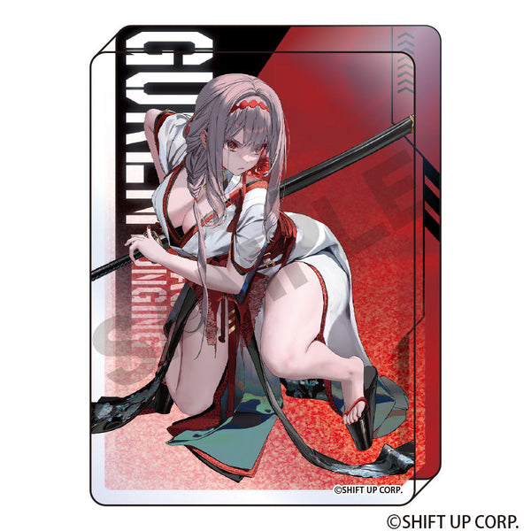『勝利の女神:NIKKE』グリッターオイルインアクリルブロック 紅蓮:ブラックシャドウ
