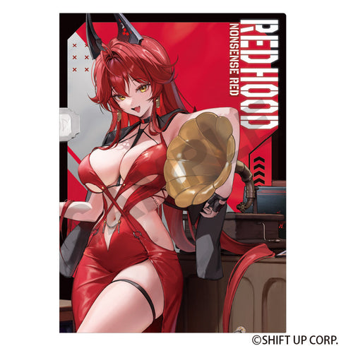 『勝利の女神:NIKKE』シングルクリアファイル レッドフード