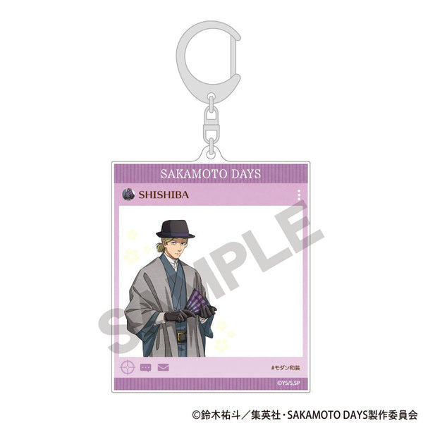 『SAKAMOTO DAYS』SNS風アクリルキーホルダー 神々廻 モダン和装