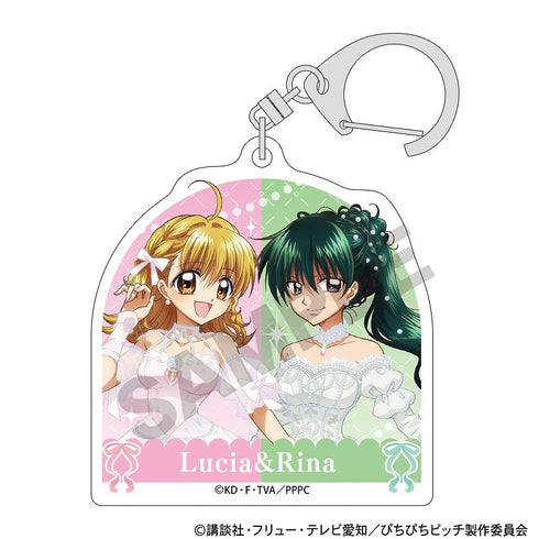 『ぴちぴちピッチ』トレーディングアクリルキーホルダー パールドレス【BOX】