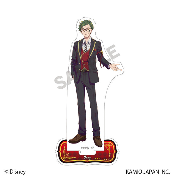 『ディズニー ツイステッドワンダーランド ザ ーション』箔押しアクリルスタンド トレイ・クローバー 制服