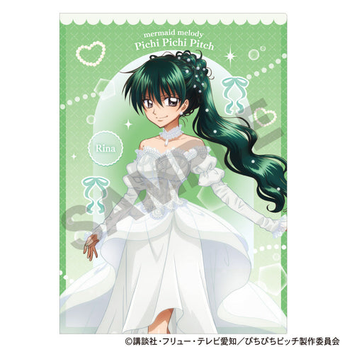 『ぴちぴちピッチ』シングルクリアファイル 洞院リナ パールドレス