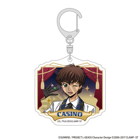 《Code Geass 反叛的魯路修》收藏級壓克力鑰匙圈 卡西諾【盒裝】