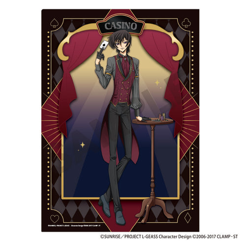 《Code Geass 反叛的鲁路修》单张透明文件夹 鲁路修 赌场A