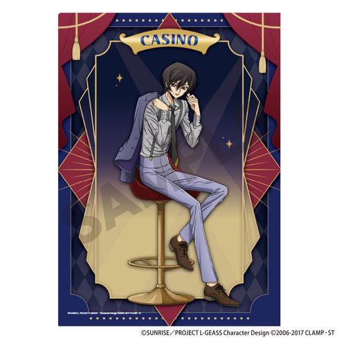 《Code Geass 反叛的鲁路修》单张透明文件夹 鲁路修 赌场B