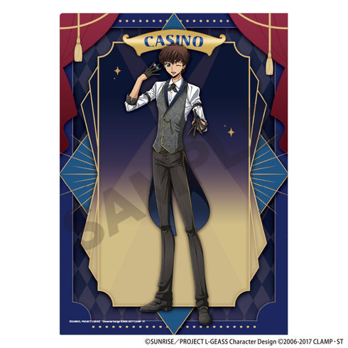 《Code Geass 反叛的鲁路修》单张透明文件夹 苏扎克 赌场B
