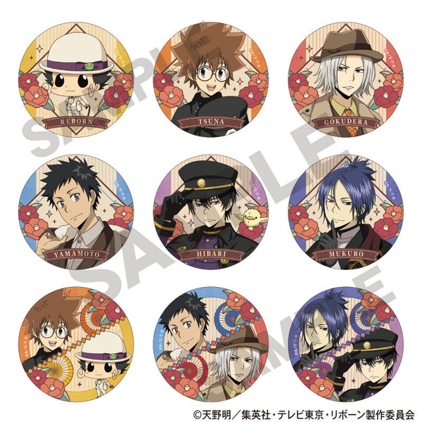 『家庭教師ヒットマンREBORN!』トレーディング缶バッジ レトロコーデ【BOX】