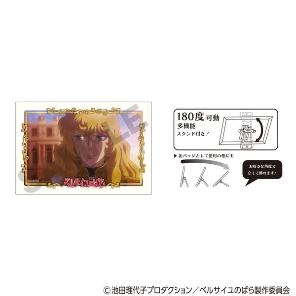 『ベルサイユのばら』アート缶バッジ オスカル