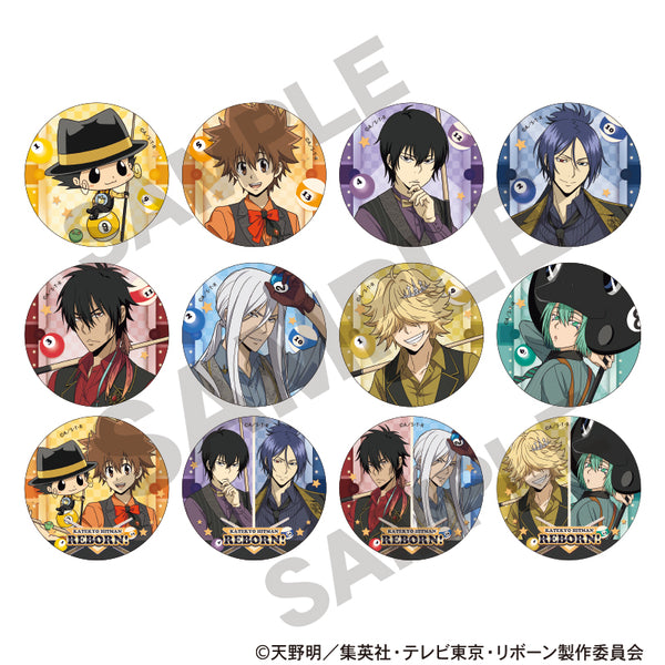 『家庭教師ヒットマンREBORN!』トレーディング缶バッジ ビリヤード【BOX】【202610再販】