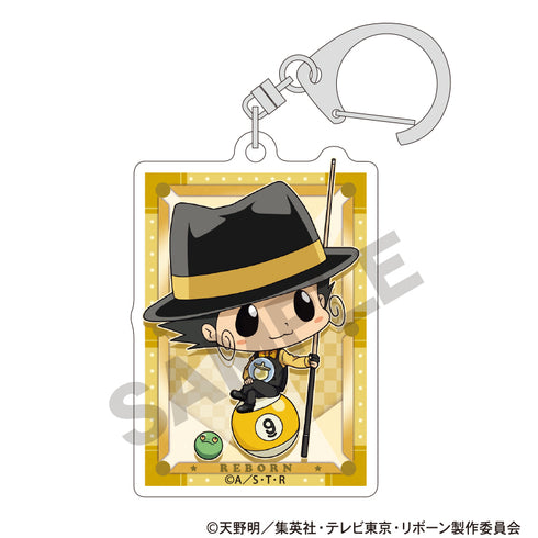 《家庭教師 Hitman REBORN!》收藏級壓克力鑰匙圈 撞球【盒裝】【202610 再版】