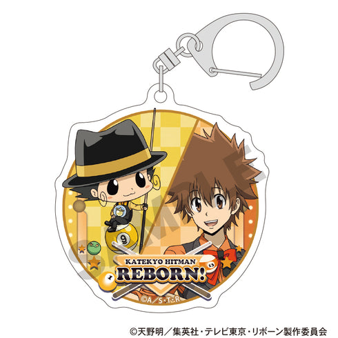 《家庭教師 Hitman REBORN!》收藏級壓克力鑰匙圈 撞球【盒裝】【202610 再版】