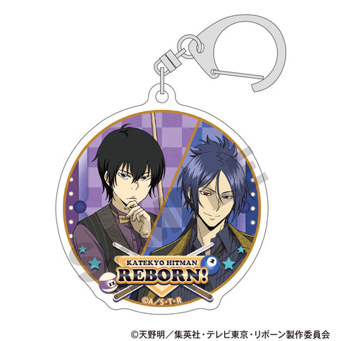 《家庭教師 Hitman REBORN!》收藏級壓克力鑰匙圈 撞球【盒裝】【202610 再版】