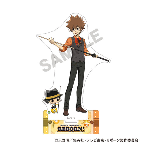 《家庭教师Hitman REBORN!》亚克力立牌 里邦&泽田纲吉 台球【202610再版】