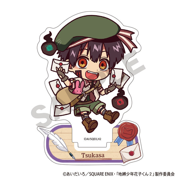 "Hanako-kun: The Earthbound Boy 2" Mini Acrylic Stand: Tsukasa - Letter Delivery (Summer)