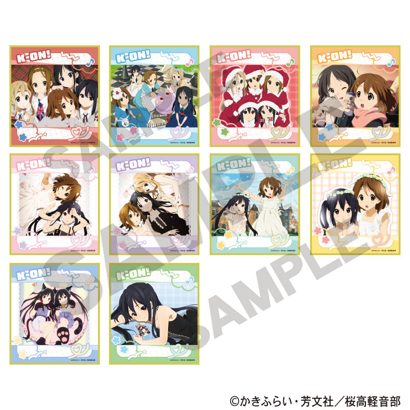 けいおん!』トレーディングミニ色紙【BOX】 – Anime Store JP