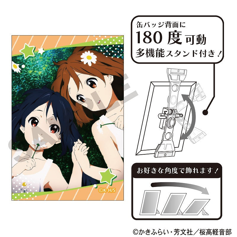 平沢唯　缶バッジ けいおん!』アート缶バッジ 平沢唯&中野梓 – Anime Store JP