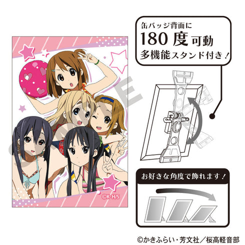 『けいおん!』アート缶バッジ 集合